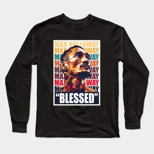 Max Holloway "BLESSED" Long Sleeve T-Shirt